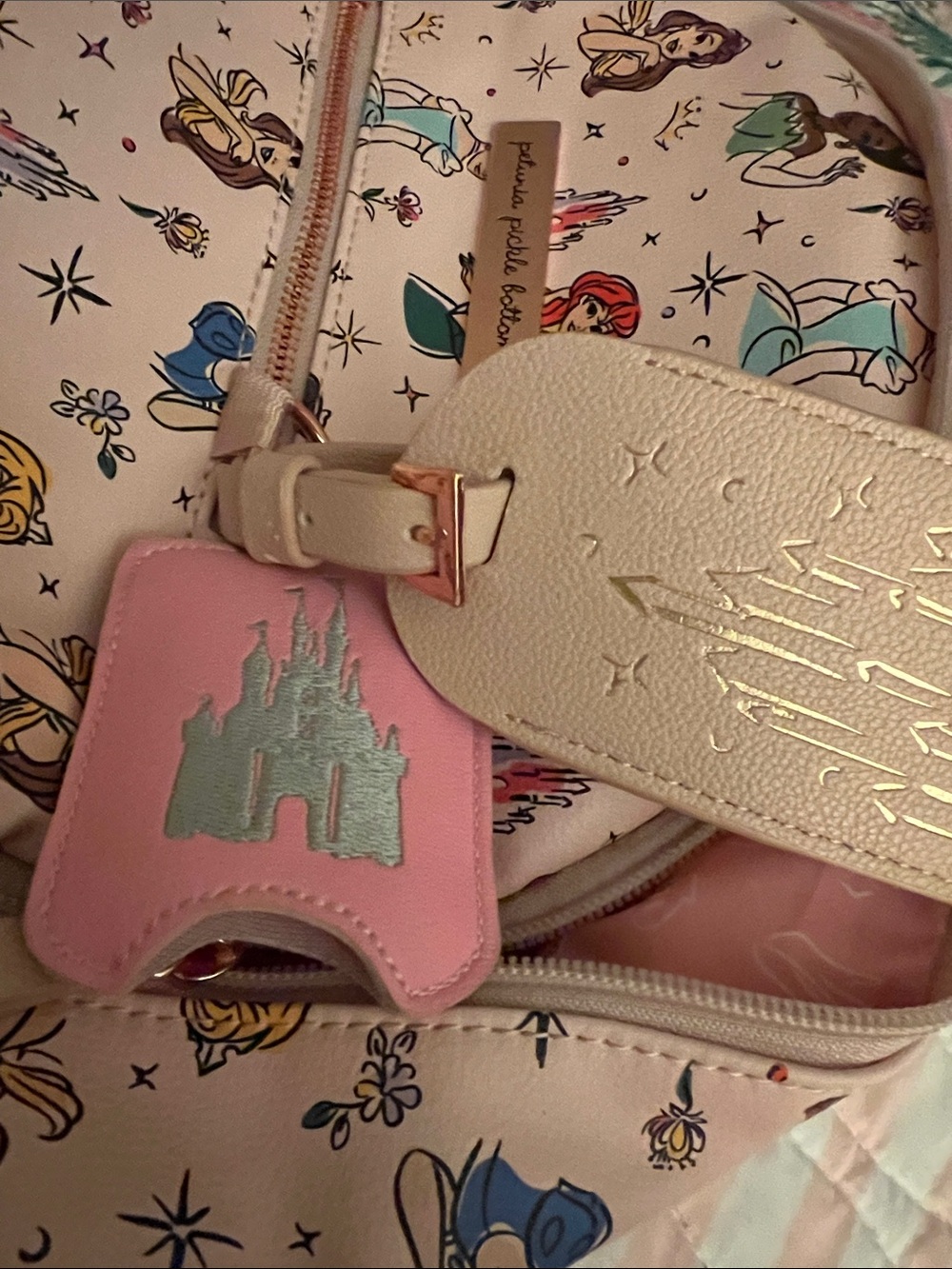 Petunia Pickle Bottom Disney Princess Diaper
Backpack Disney Baby Castle Tag - Picture 13 of 14
